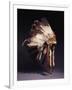 A Fine Sioux War Bonnet, Sewn with Twenty-Nine Eagle Feathers-null-Framed Giclee Print