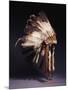 A Fine Sioux War Bonnet, Sewn with Twenty-Nine Eagle Feathers-null-Mounted Giclee Print