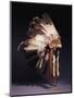 A Fine Sioux War Bonnet, Sewn with Twenty-Nine Eagle Feathers-null-Mounted Premium Giclee Print