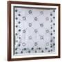 A Fine Stencilled Coverlet, 1835-1840-null-Framed Giclee Print