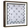 A Fine Stencilled Coverlet, 1835-1840-null-Framed Giclee Print