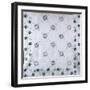 A Fine Stencilled Coverlet, 1835-1840-null-Framed Giclee Print