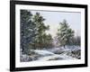 A Fine Winter's Day-Pieter Gerardus van Os-Framed Giclee Print