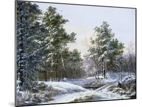 A Fine Winter's Day-Pieter Gerardus van Os-Mounted Giclee Print