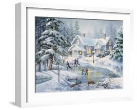 A Fine Winter's Eve-Nicky Boehme-Framed Giclee Print