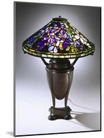 A Fine 'Wistaria' Leaded Glass and Bronze Table Lamp-Guiseppe Barovier-Mounted Giclee Print