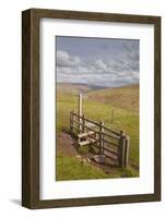 A Fingerpost Pointing Towards Littondale in the Yorkshire Dales-Julian Elliott-Framed Photographic Print