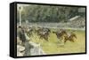 A Finish at Goodwood-Gilbert Holiday-Framed Stretched Canvas