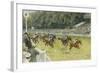 A Finish at Goodwood-Gilbert Holiday-Framed Giclee Print