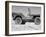 A Finished Jeep Sitting Alone-null-Framed Photographic Print