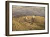 A Finished Study for 'Reaping', 1858-John Linnell-Framed Giclee Print