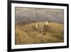 A Finished Study for 'Reaping', 1858-John Linnell-Framed Giclee Print