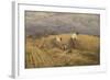 A Finished Study for 'Reaping', 1858-John Linnell-Framed Giclee Print