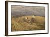 A Finished Study for 'Reaping', 1858-John Linnell-Framed Giclee Print