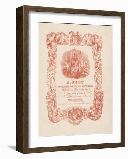 A. Fiot-Henry Dacre-Framed Giclee Print