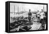 A Fire Damaged Prison Camp in Germany, World War I, 1915-null-Framed Stretched Canvas