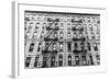 A Fire Escape of an Apartment Building in New York City-kasto-Framed Photographic Print