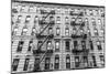 A Fire Escape of an Apartment Building in New York City-kasto-Mounted Photographic Print