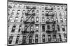 A Fire Escape of an Apartment Building in New York City-kasto-Mounted Photographic Print