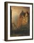 A Fire in Drury Lane by the Cock and Magpie-Henry George Hine-Framed Giclee Print