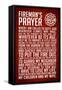 A Fireman's Prayer Art Print Poster-null-Framed Stretched Canvas