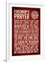 A Fireman's Prayer Art Print Poster-null-Framed Art Print