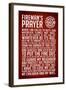A Fireman's Prayer Plastic Sign-null-Framed Art Print