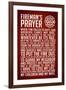 A Fireman's Prayer Plastic Sign-null-Framed Art Print