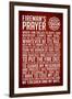 A Fireman's Prayer-null-Framed Art Print