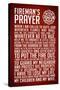 A Fireman's Prayer-null-Stretched Canvas