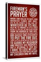 A Fireman's Prayer-null-Stretched Canvas