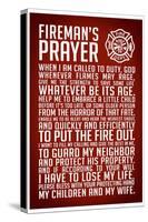 A Fireman's Prayer-null-Stretched Canvas