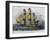 A First Rate Man-Of-War, C18th Century-null-Framed Giclee Print