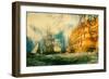 A First Rate Taking in Stores, 1818-J. M. W. Turner-Framed Giclee Print