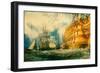 A First Rate Taking in Stores, 1818-J. M. W. Turner-Framed Giclee Print