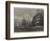 A First-Rate Taking in Stores-J. M. W. Turner-Framed Giclee Print