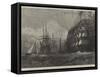 A First-Rate Taking in Stores-J. M. W. Turner-Framed Stretched Canvas