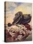 A First World War Tank-J. Allen Shuffrey-Stretched Canvas