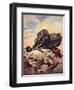 A First World War Tank-J. Allen Shuffrey-Framed Giclee Print