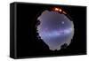 A Fish-Eye 360 Degree Image of the Entire Southern Sky-null-Framed Stretched Canvas
