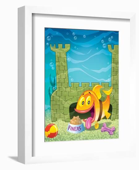 A Fish - Jack & Jill-Gary LaCoste-Framed Giclee Print