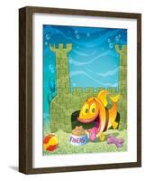 A Fish - Jack & Jill-Gary LaCoste-Framed Giclee Print