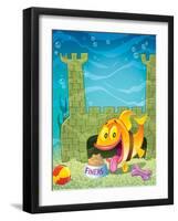 A Fish - Jack & Jill-Gary LaCoste-Framed Giclee Print