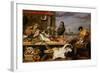 A Fish Market . (The Characters of Cornelis De Vos)-Frans Snyders-Framed Giclee Print