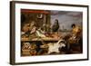 A Fish Market . (The Characters of Cornelis De Vos)-Frans Snyders-Framed Giclee Print