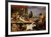 A Fish Market . (The Characters of Cornelis De Vos)-Frans Snyders-Framed Giclee Print