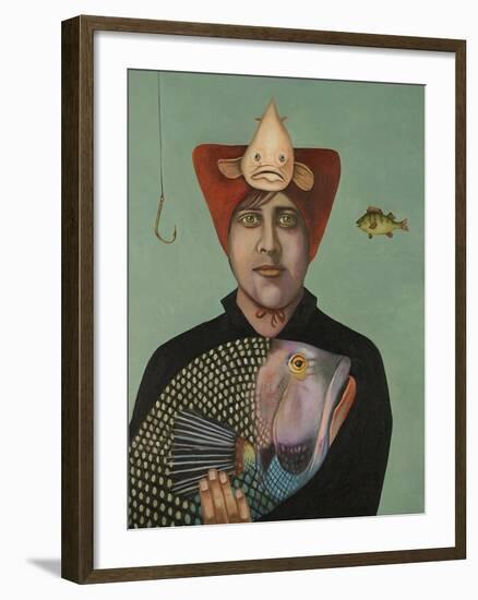 A Fish Story-Leah Saulnier-Framed Giclee Print