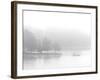 A Fisherman Fishes off the Point of a Peninsula-null-Framed Photographic Print