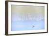 A Fisherman in Front of the Skyscrapers of the Malabar Hills in Mumbai (Bombay), Maharashtra, India-Alex Robinson-Framed Photographic Print