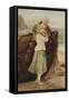 A Fisherman's Children, 1881-Samuel Mccloy-Framed Stretched Canvas